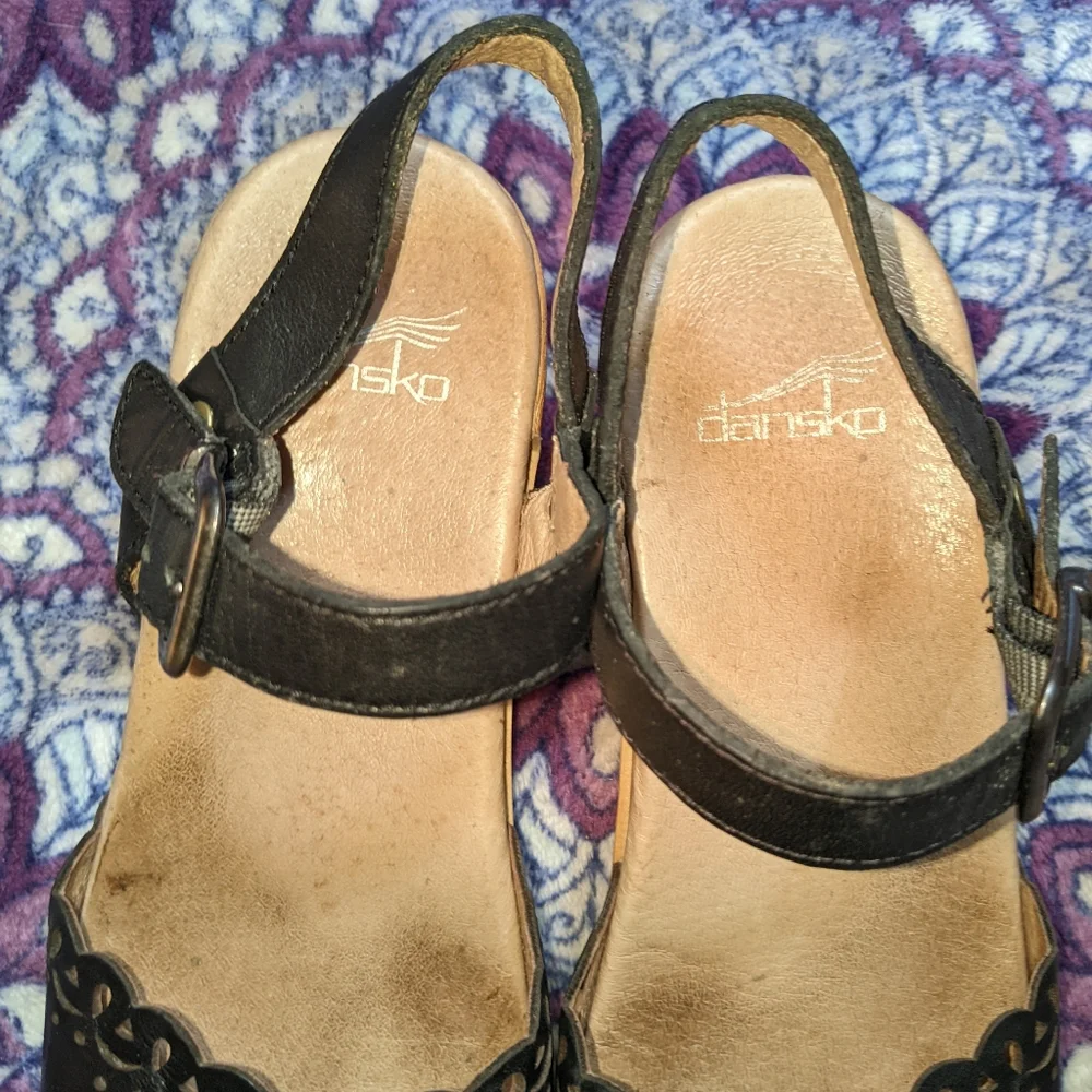 Dansko leather sandals - Picture 3 of 5